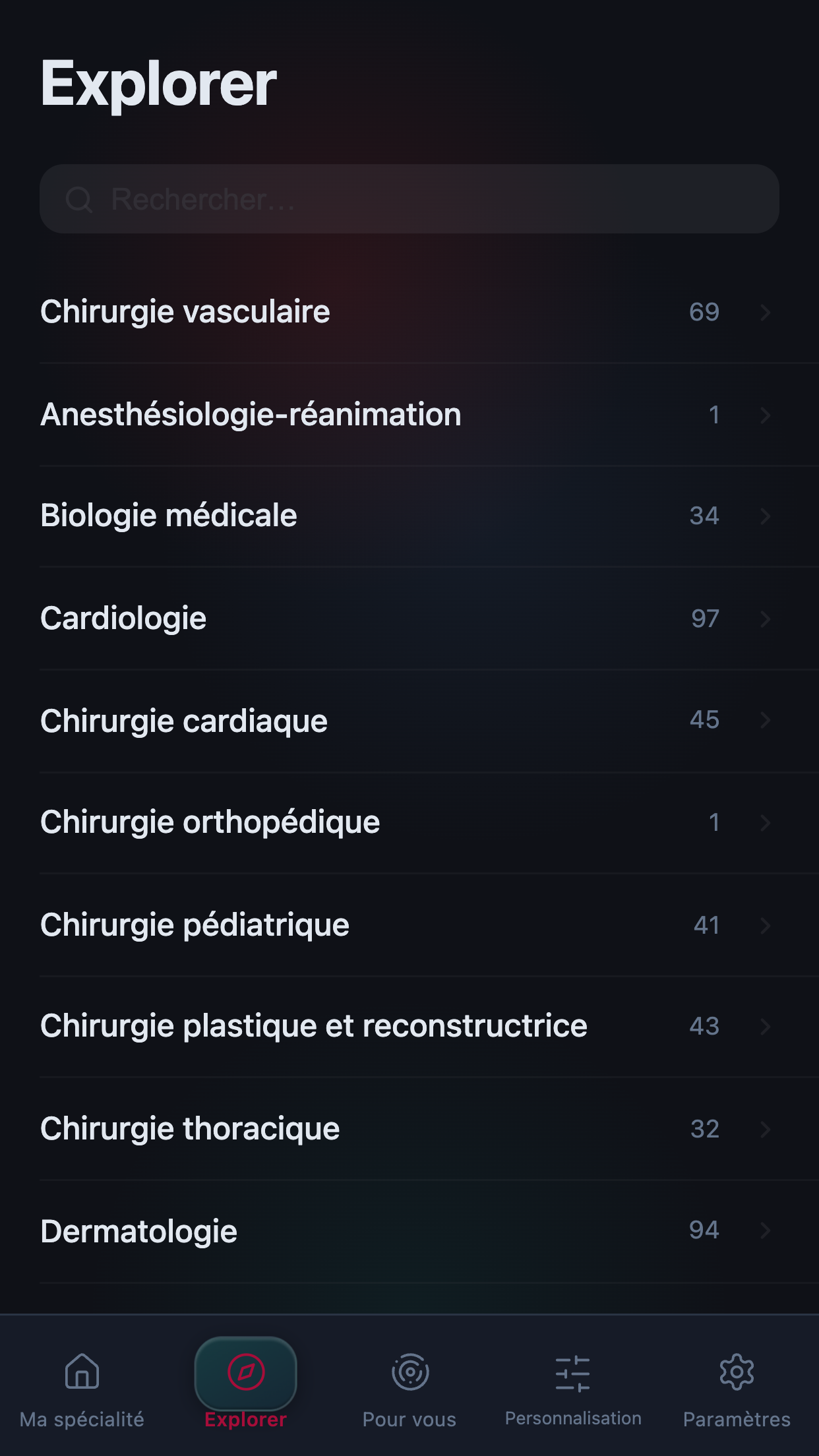 Explorer : les autres spécialités, les archives et la recherche